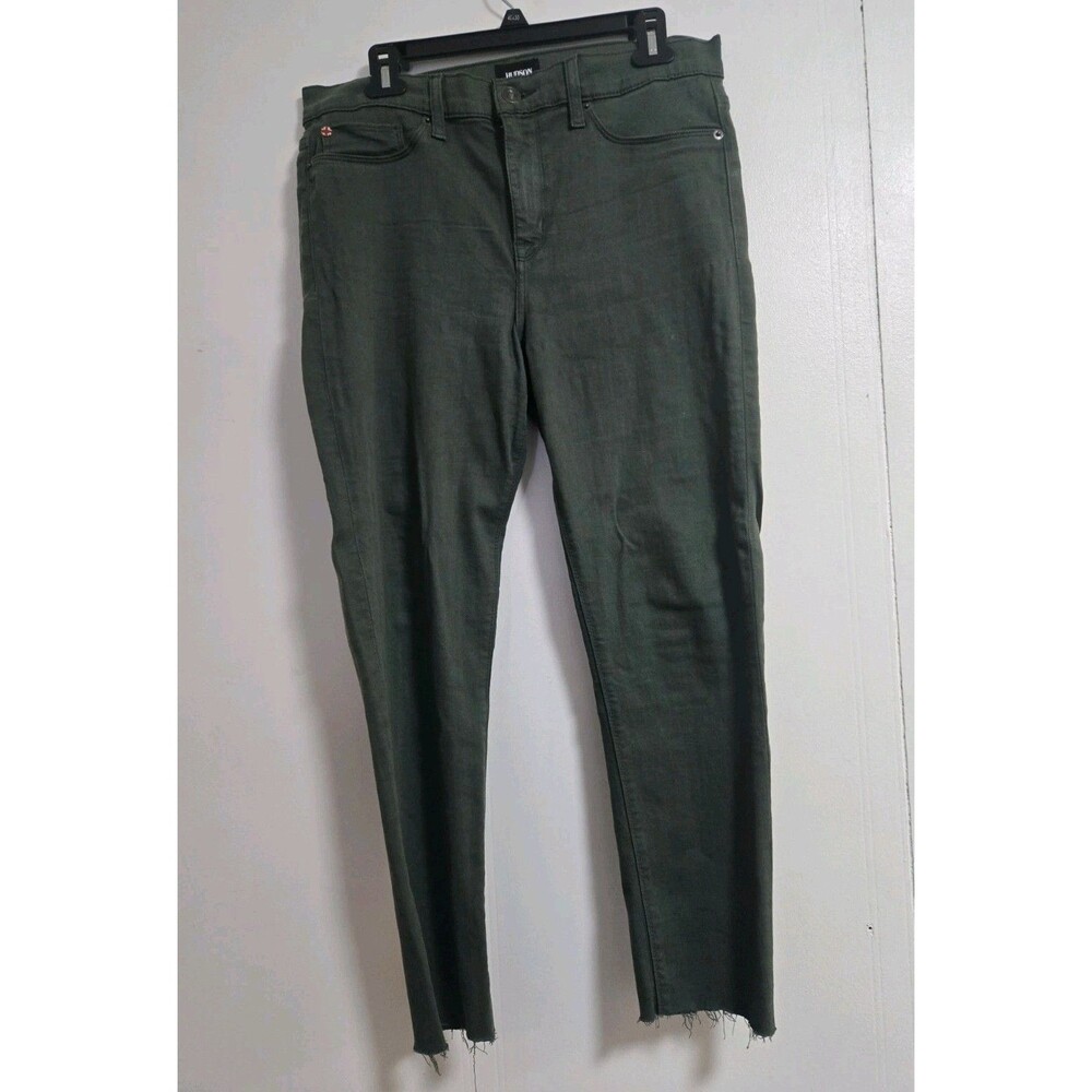 Hudson Jeans Size 31 Womens Natalie Super‎ Skinny Green